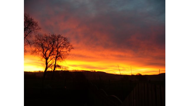 Sunrise from Nisbet  Alistair McFadzen 08/08/2021)