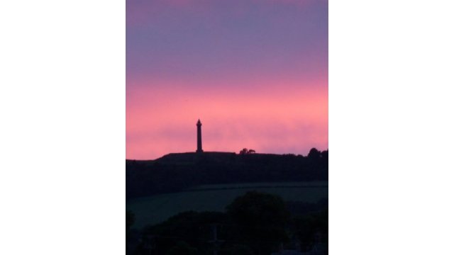 Peniel Heugh at Sunset April 2020